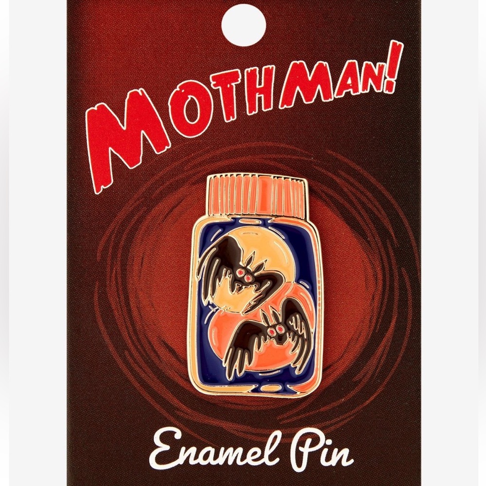 Mothman Jar Enamel Pin‎ Hot Topic